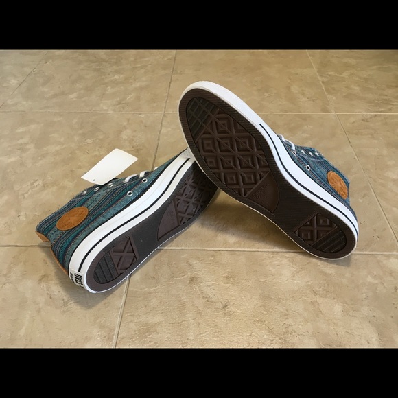 NWT Converse All Star Baja Surfer High Tops, 13 - Picture 5 of 6